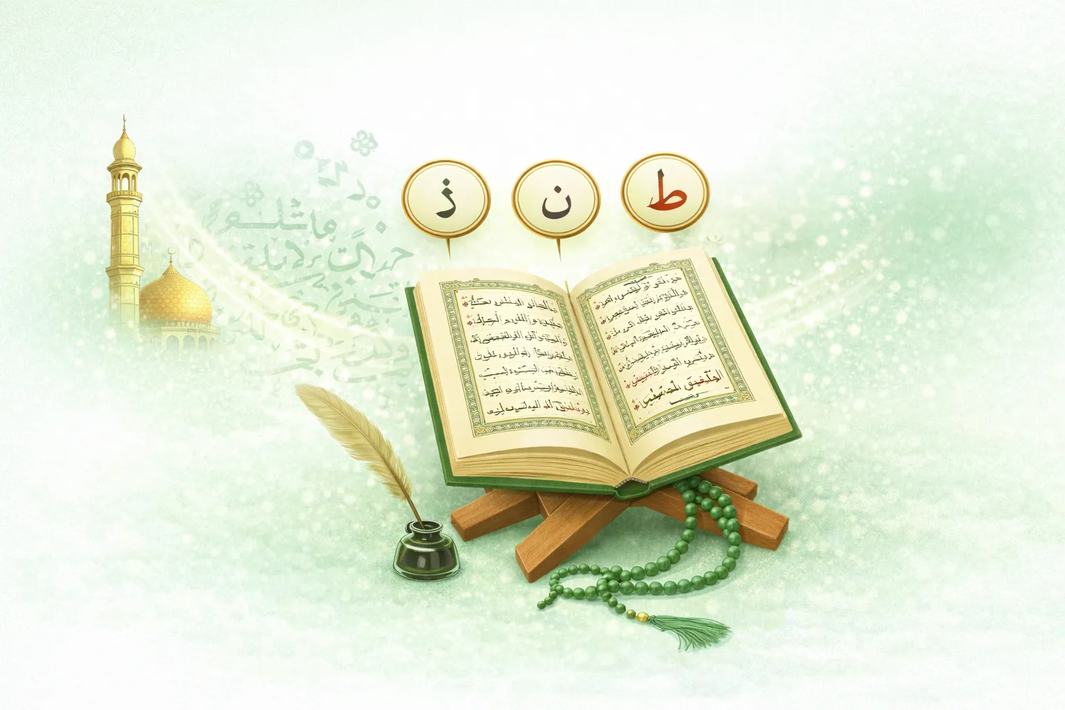 Reading Quran with Tajweed